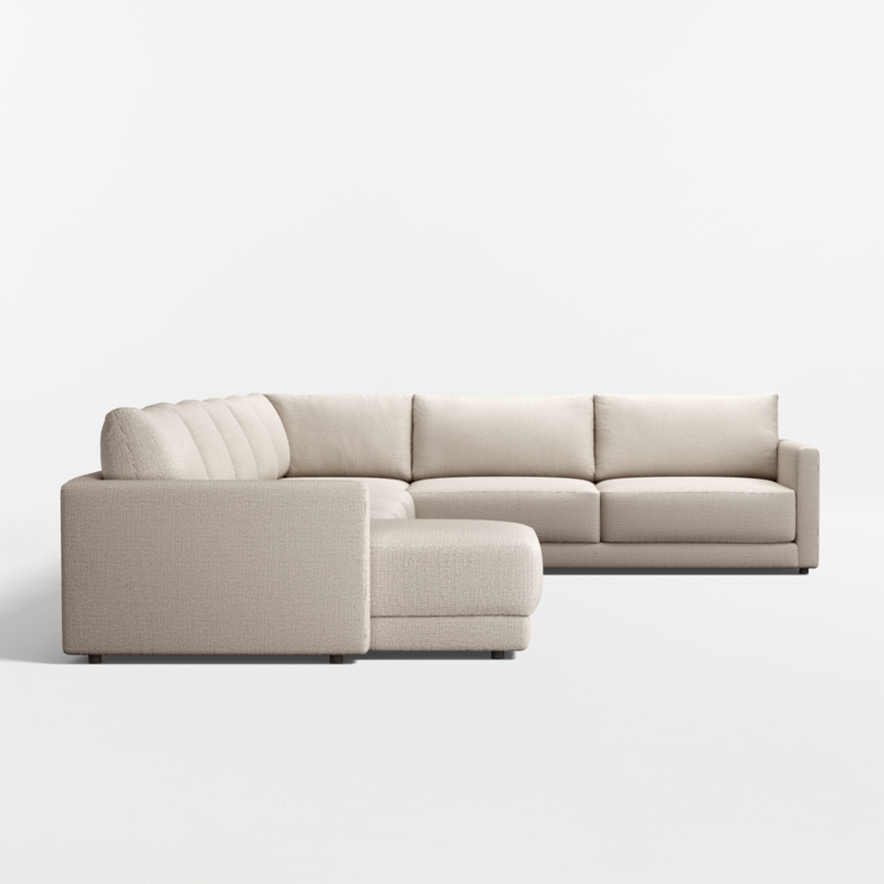 Gather Deep 4-Piece L-Shaped Sectional Sofa with Chaise Lounge - image 15 of 14