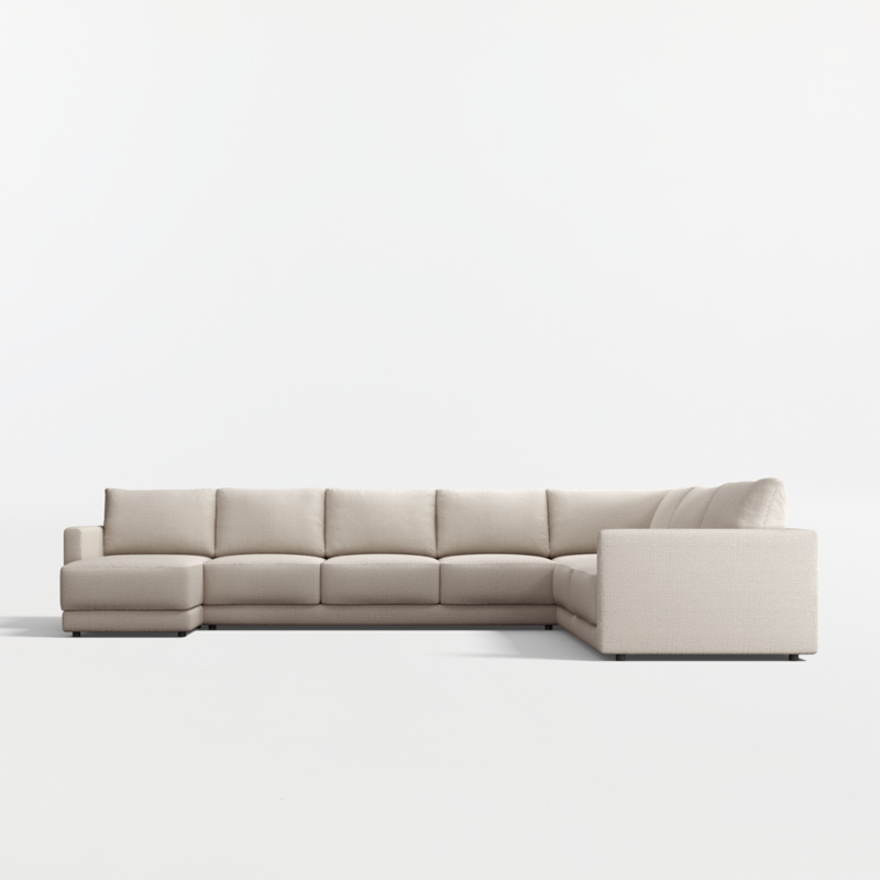 Gather Deep 4-Piece L-Shaped Sectional Sofa with Chaise Lounge - image 14 of 14