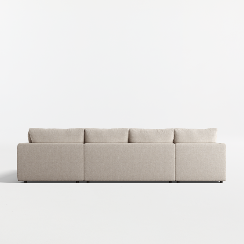 Gather Deep 4-Piece L-Shaped Sectional Sofa with Chaise Lounge - image 16 of 14