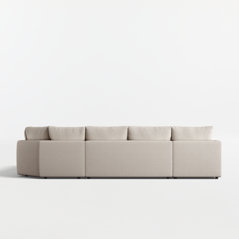 Gather Deep 4-Piece L-Shaped Wedge Sectional Sofa with Chaise Lounge - image 16 of 14