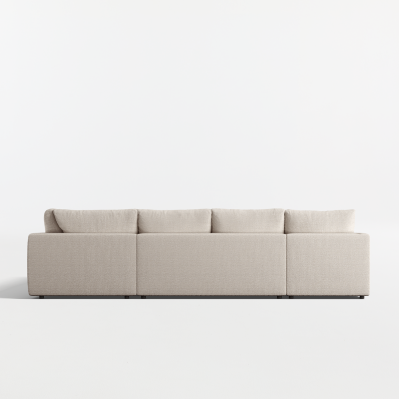 Gather Deep 4-Piece L-Shaped Bench Sectional Sofa with Chaise Lounge - image 16 of 14