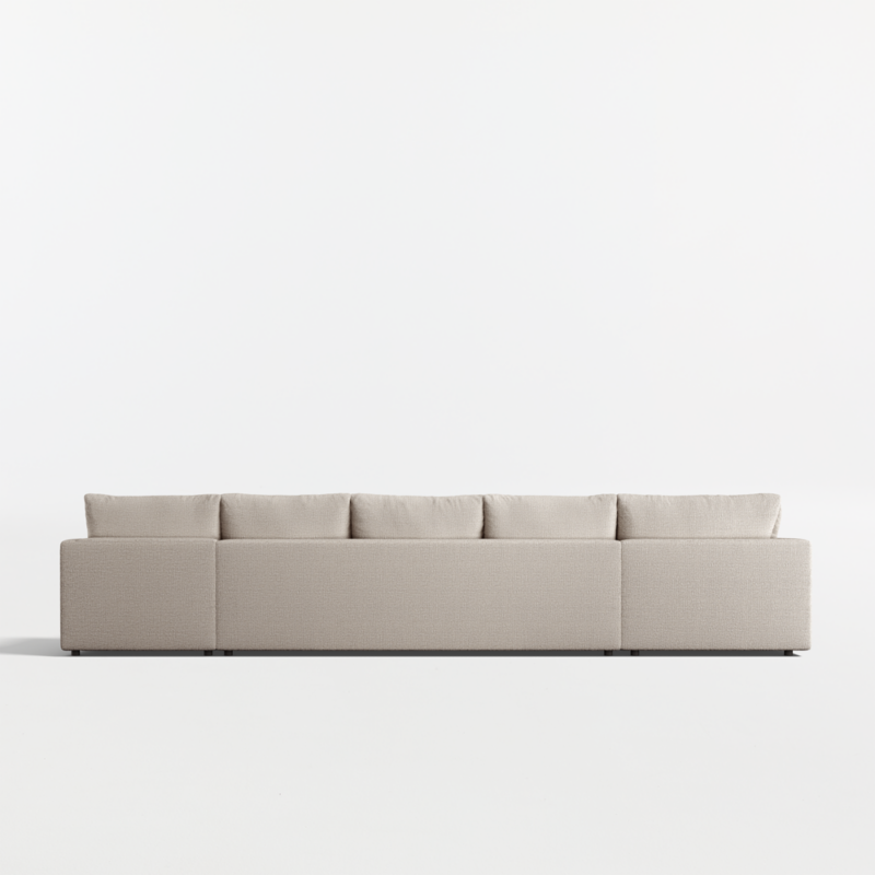 Gather Deep 4-Piece L-Shaped Sectional Sofa with Chaise Lounge - image 15 of 14