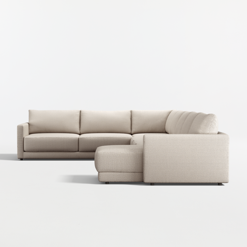 Gather Deep 4-Piece L-Shaped Sectional Sofa with Chaise Lounge - image 14 of 14