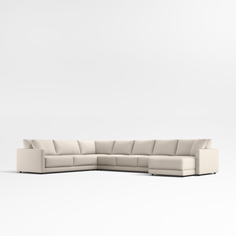 Gather Deep 4-Piece L-Shaped Sectional Sofa with Chaise Lounge - image 0 of 9