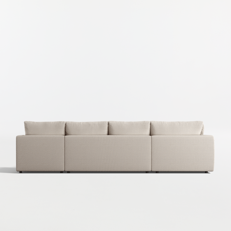 Gather Deep 4-Piece L-Shaped Sectional Sofa with Chaise Lounge - image 16 of 15