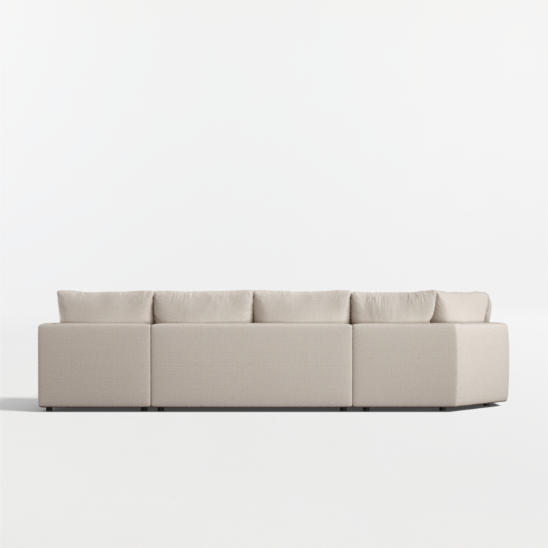 Gather Deep 4-Piece L-Shaped Wedge Sectional Sofa with Chaise Lounge - image 15 of 14