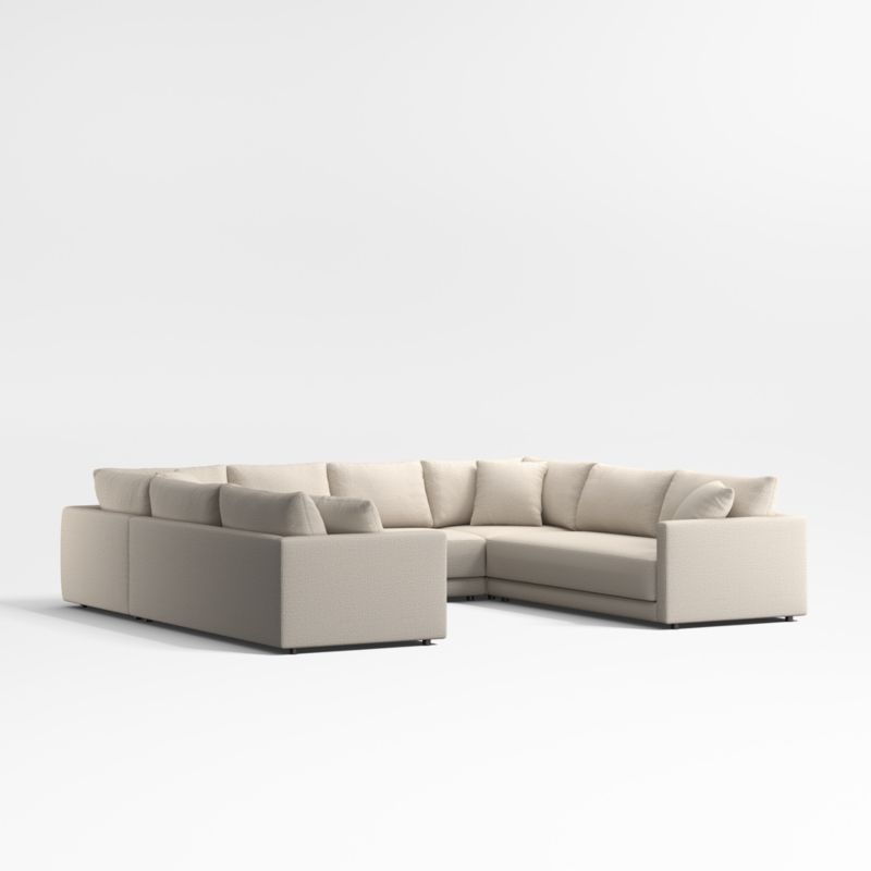 Gather Deep 5-Piece U-Shaped Bench Sectional Sofa - image 1 of 15