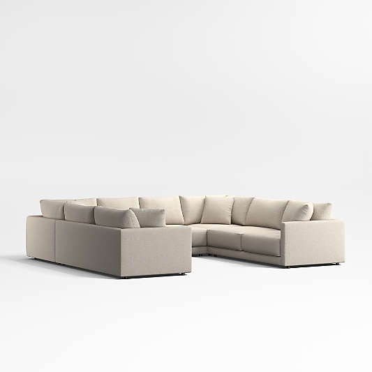 Gather Deep 5-Piece U-Shaped Sectional Sofa