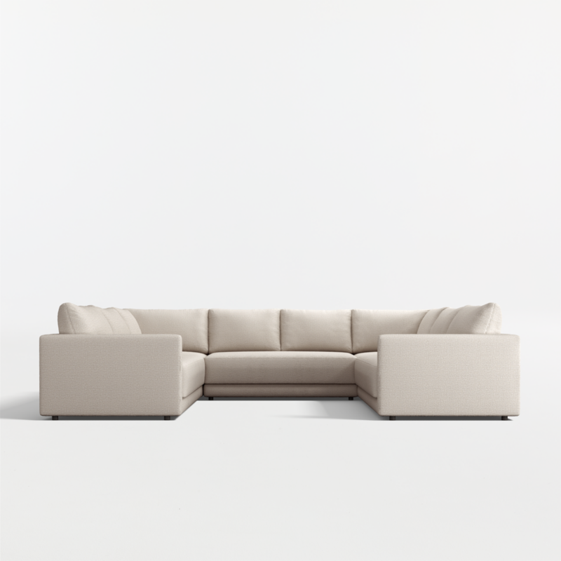 Gather Deep 5-Piece U-Shaped Bench Sectional Sofa - image 0 of 14