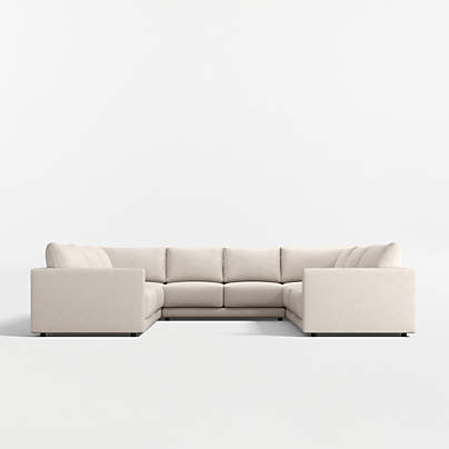 Gather Deep 5-Piece U-Shaped Sectional Sofa