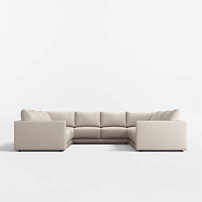 Gather Deep 5-Piece U-Shaped Sectional Sofa