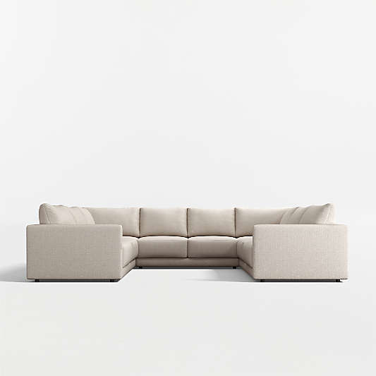 Gather Deep 5-Piece U-Shaped Sectional Sofa