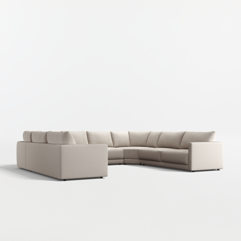 Gather Deep 5-Piece U-Shaped Wedge Sectional Sofa - image 14 of 14