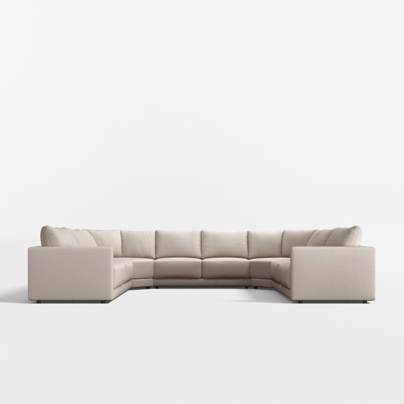 Gather Deep 5-Piece U-Shaped Wedge Sectional Sofa - image 0 of 14