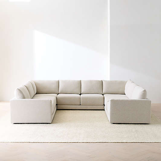 Gather Deep 5-Piece U-Shaped Sectional Sofa