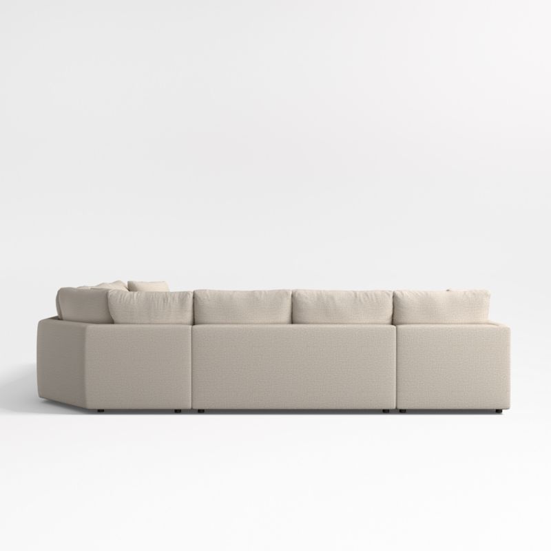 Gather Deep 4-Piece Wedge Sectional Sofa with Chaise Lounge - image 6 of 6