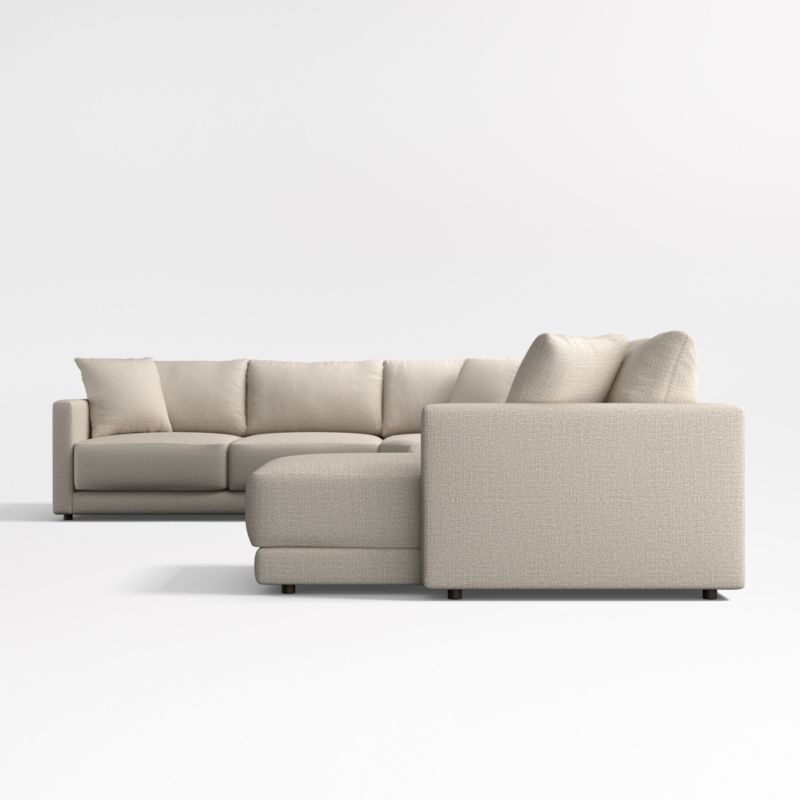 Gather Deep 4-Piece Wedge Sectional Sofa with Chaise Lounge - image 1 of 5