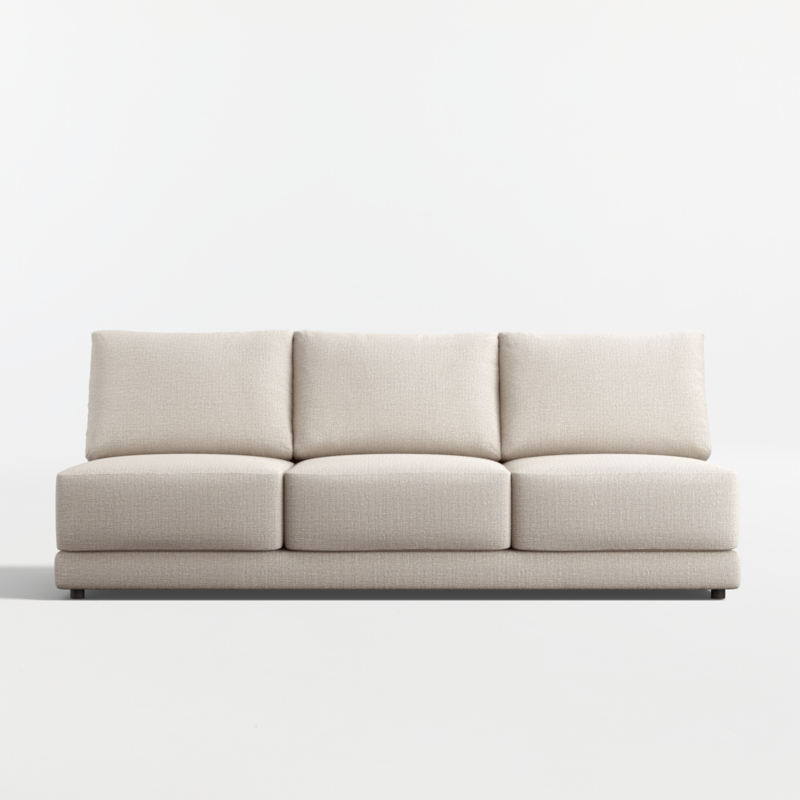 Gather Deep Armless 3-Seat Sofa Sectional Piece - image 0 of 3