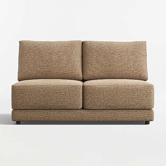 Gather Deep Armless Loveseat Sectional Piece
