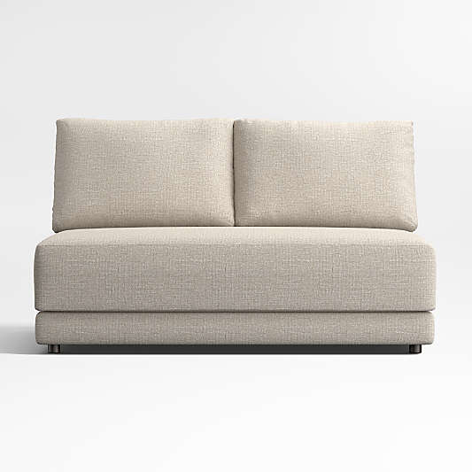 Gather Deep Bench Armless Loveseat