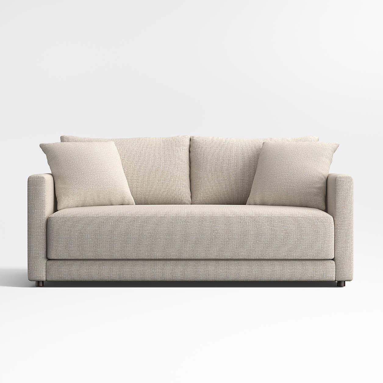 Gather Deep Bench Apartment Sofa + Reviews | Crate & Barrel