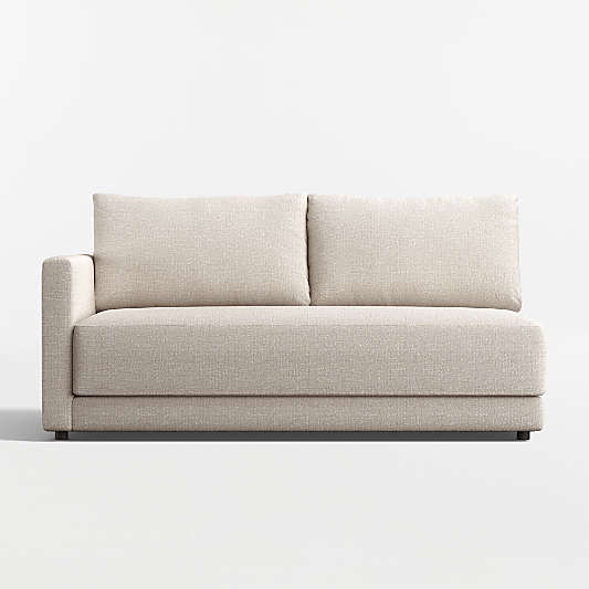 Gather Deep Left-Arm Apartment Bench Sofa Sectional Piece