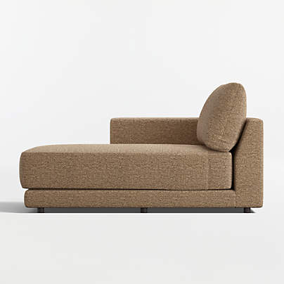 Gather Deep Left-Arm Chaise Lounge Sectional Piece