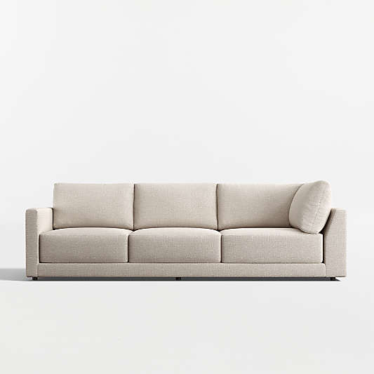Gather Deep Left-Arm Corner Sofa Sectional Piece