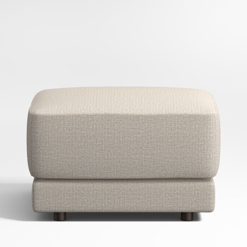 Gather Deep Storage Ottoman with Tray
