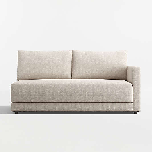 Gather Deep Right-Arm Apartment Bench Sofa Sectional Piece