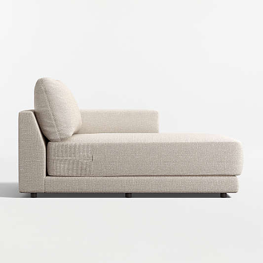 Gather Deep Right-Arm Extra Wide Chaise Lounge Sectional Piece