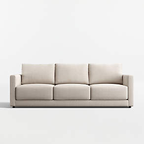 【お値下げ】Crate&Barrel 3人掛けsofa Gather Deep 3-Piece U-Shaped Sectional Sofa with Double Chaise