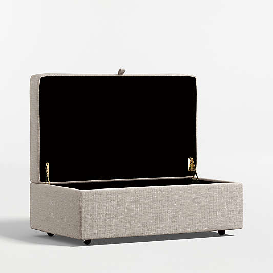 Gather Deep 42.5" Storage Ottoman