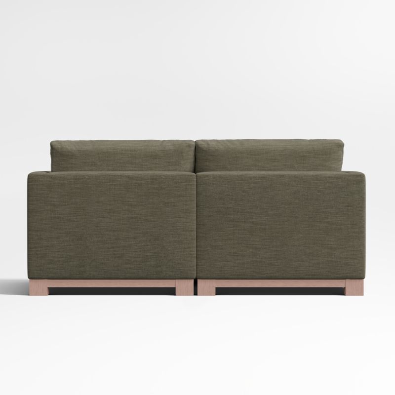 Gather Deep Wood Base 2-Piece Chaise Sectional Sofa - image 12 of 14