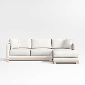 Crate and barrel store gather sectional