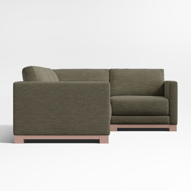 Gather Deep Wood Base 3-Piece L-Shaped Sectional Sofa - image 11 of 14