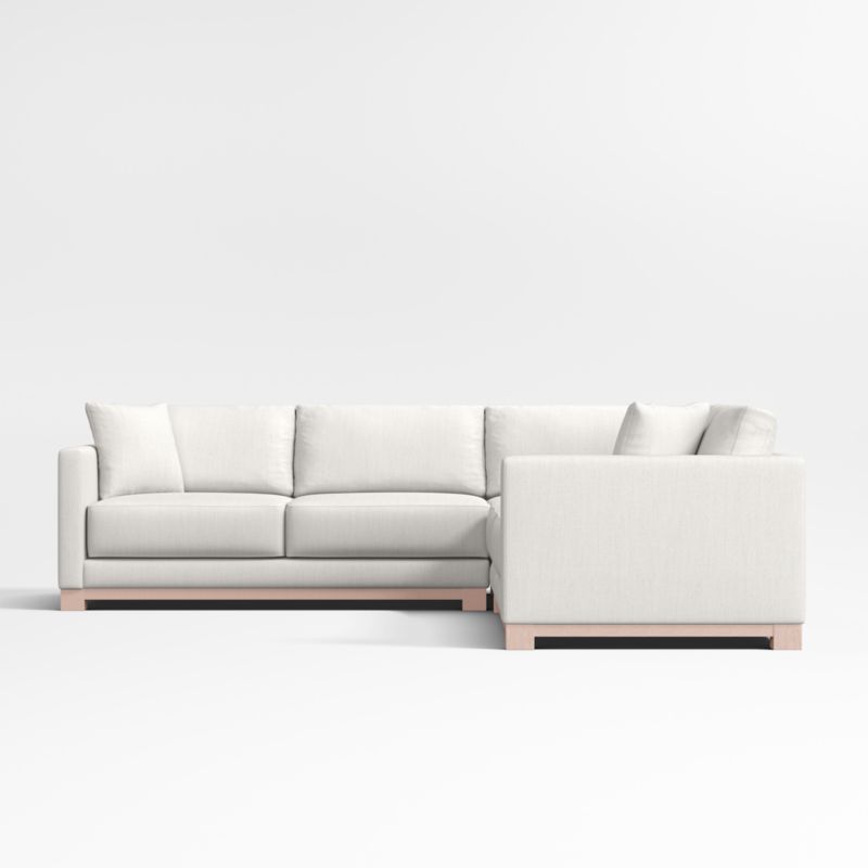 Gather Deep Wood Base 3-Piece L-Shaped Sectional Sofa - image 11 of 14