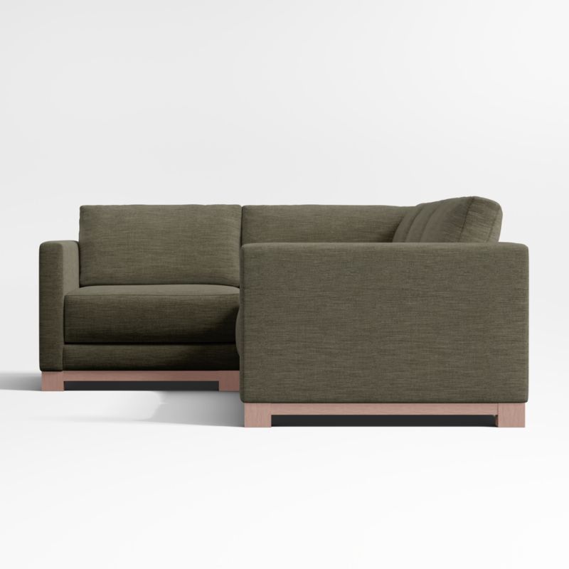 Gather Deep Wood Base 3-Piece L-Shaped Sectional Sofa - image 10 of 13