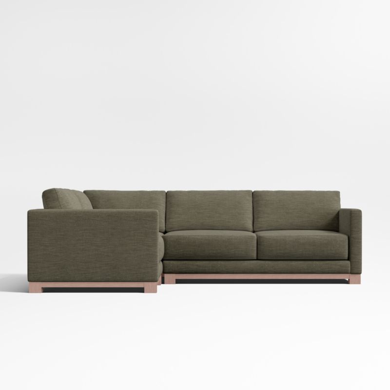 Gather Deep Wood Base 3-Piece L-Shaped Sectional Sofa - image 9 of 13