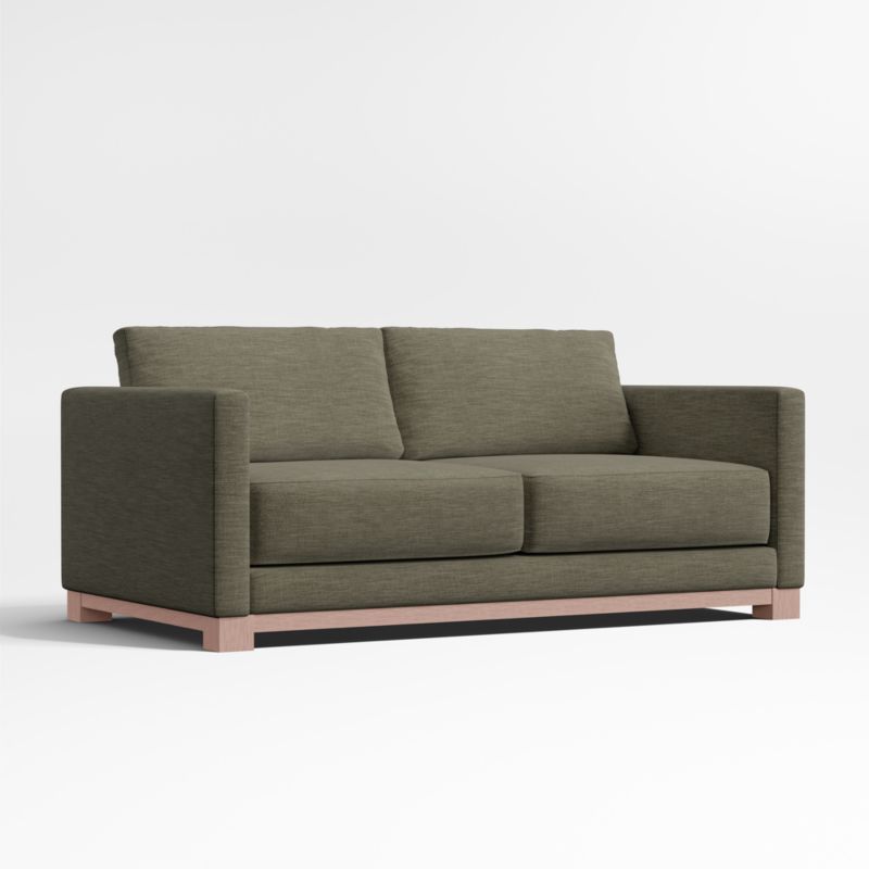 Gather Deep Wood Base Apartment Sofa - image 9 of 13