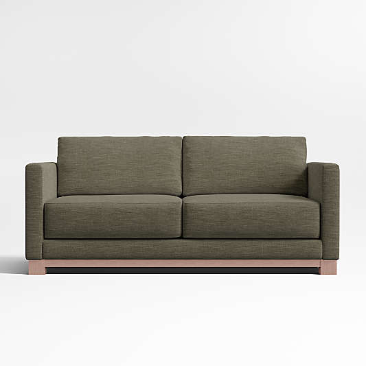 Gather Deep Wood Base Apartment Sofa