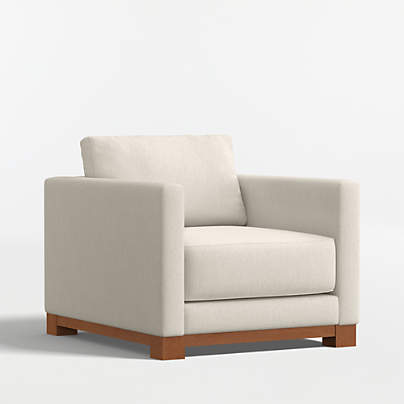 Gather Deep Wood Base 37" Chair