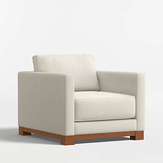 Gather Deep Wood Base 37" Chair