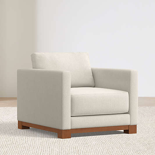Gather Deep Wood Base 37" Chair