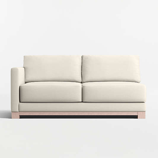 Gather Deep Wood Base Left-Arm Sofa