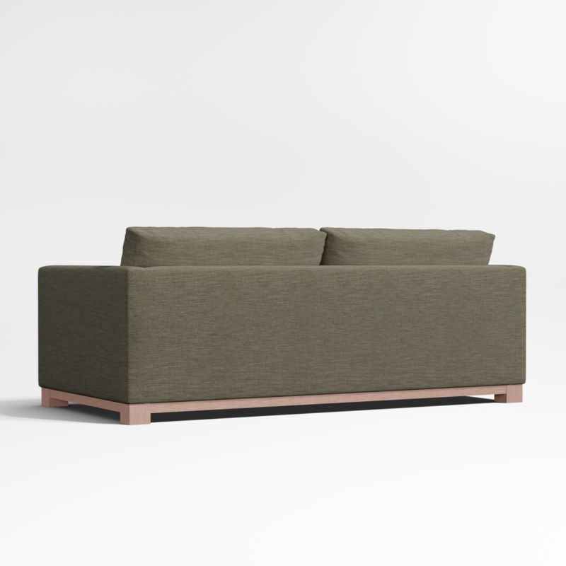 Gather Deep Wood Base Bench Sofa - image 12 of 14