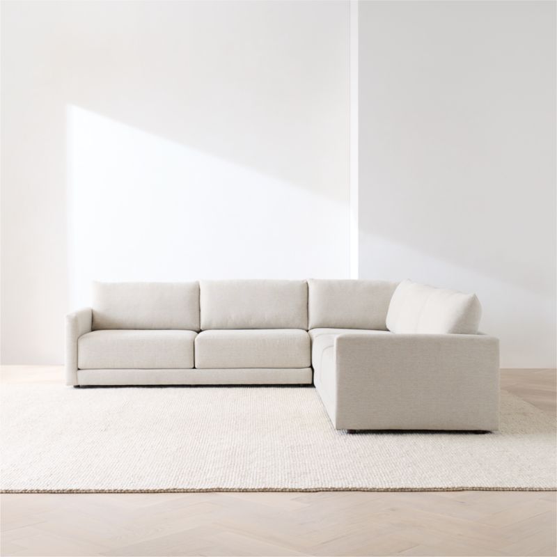 Gather Deep 3-Piece L-Shaped Sectional Sofa - image 4 of 17