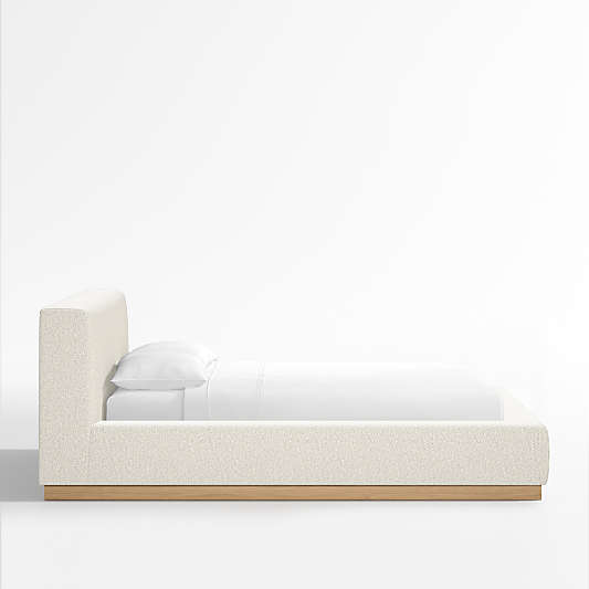 Gather Ivory Upholstered King Bed