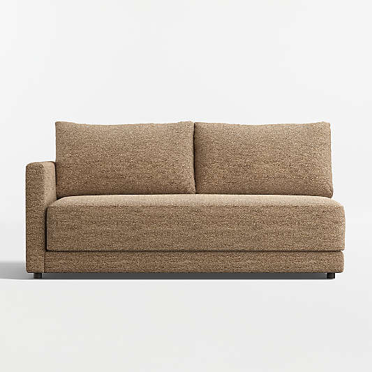 Gather Left-Arm Apartment Bench Sofa Sectional Piece