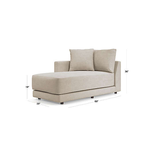 Gather Deep Left Arm Chaise